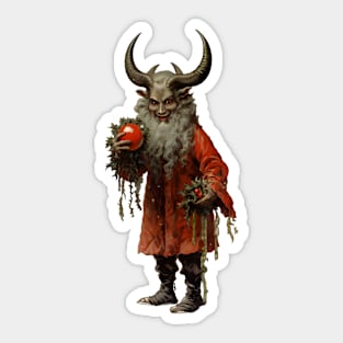 Krampus Claus Sticker